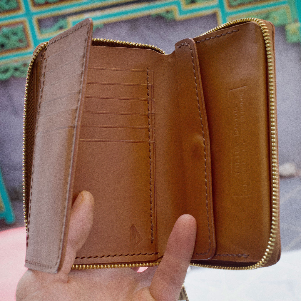 Zipped wallet Julien Douve 