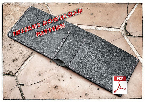 Various wallets • downloadable pdf patterns – AM leathercraft