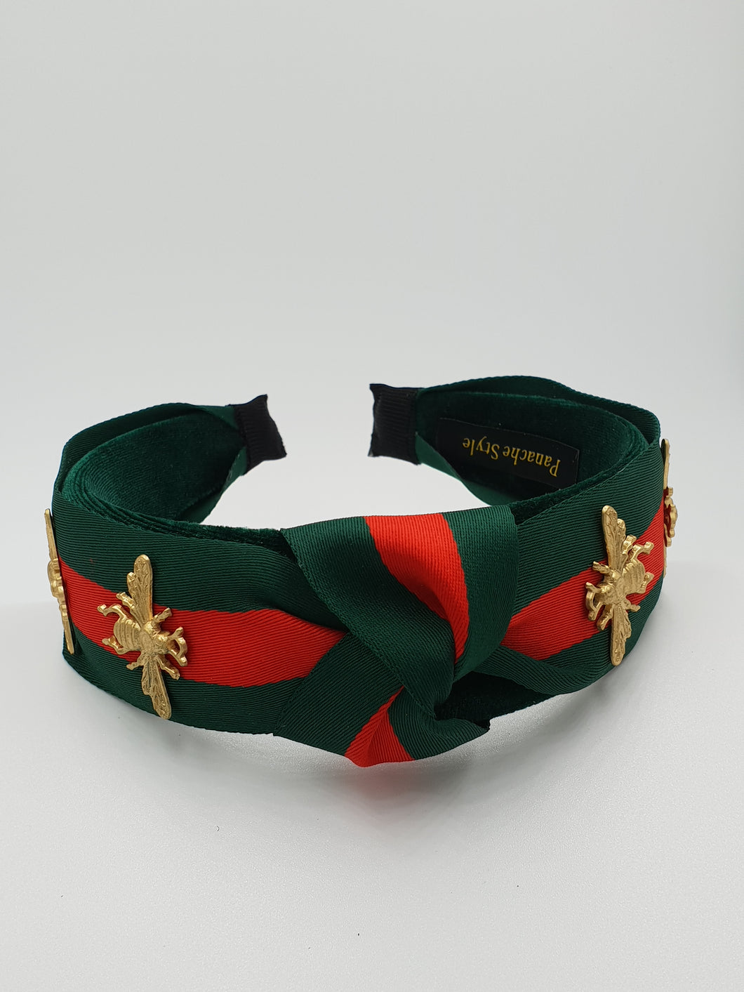 Red and Green knot headband – Panachestyle