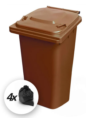 capacity of a brown 240 litre wheelie bin
