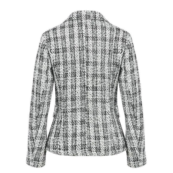 Madelyn - Matching Plaid Tweed Blazer & Skirt – Fray