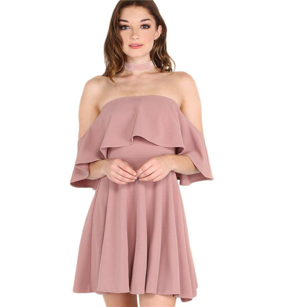 Keira - Ruffle Fold Dress – Fray