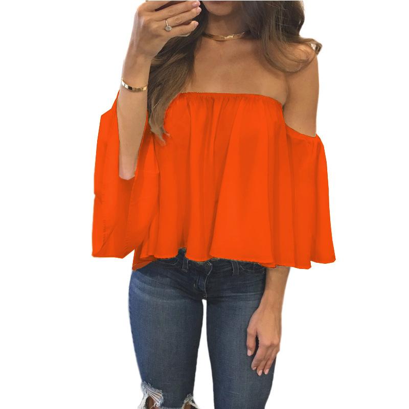 Off Shoulder Half Sleeve Top – Fray