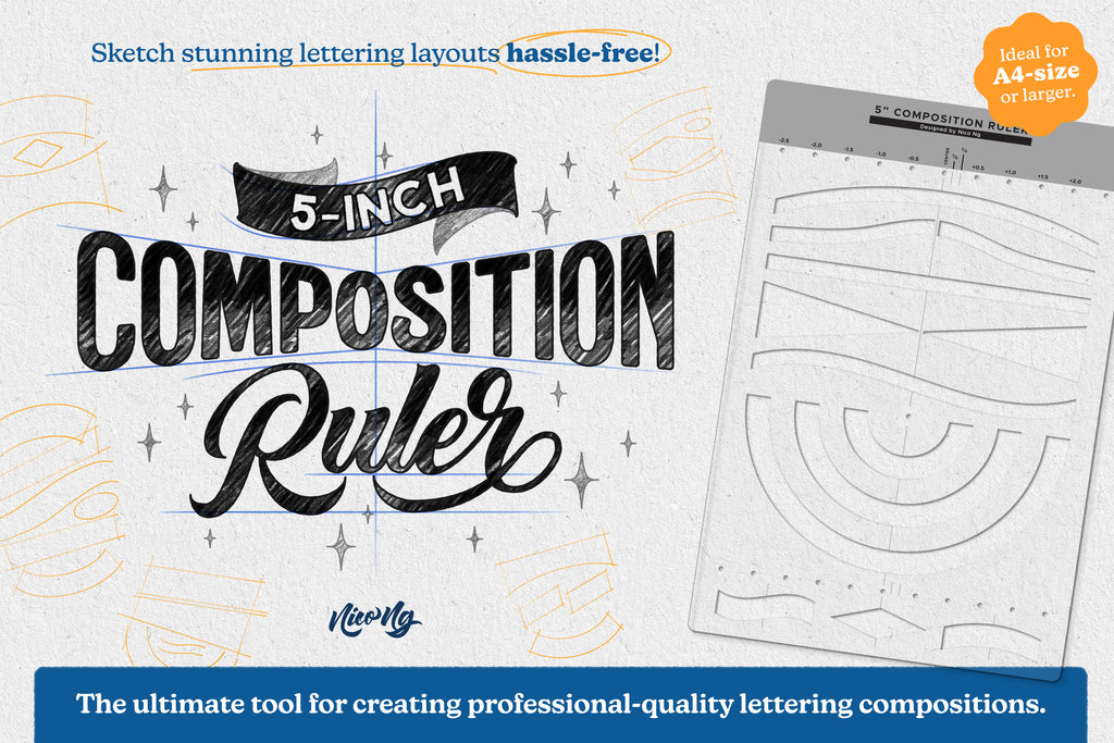 Lettering Composition Design Kit