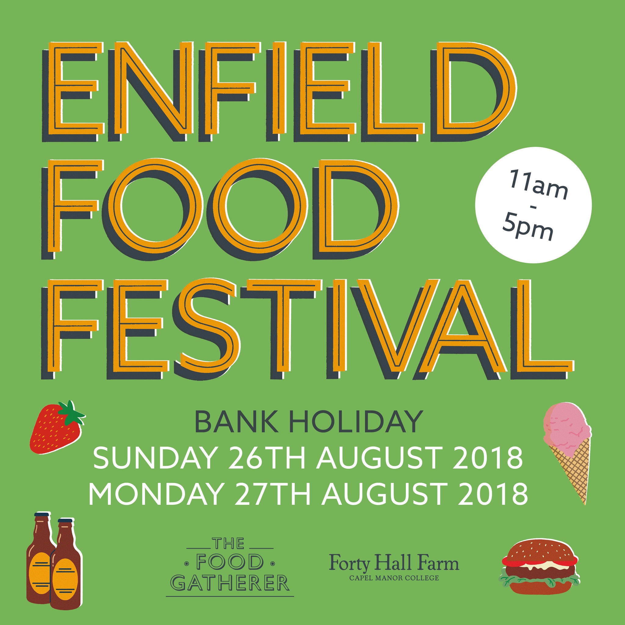 Vineyard Tours at Enfield Food Festival this August Bank Holiday