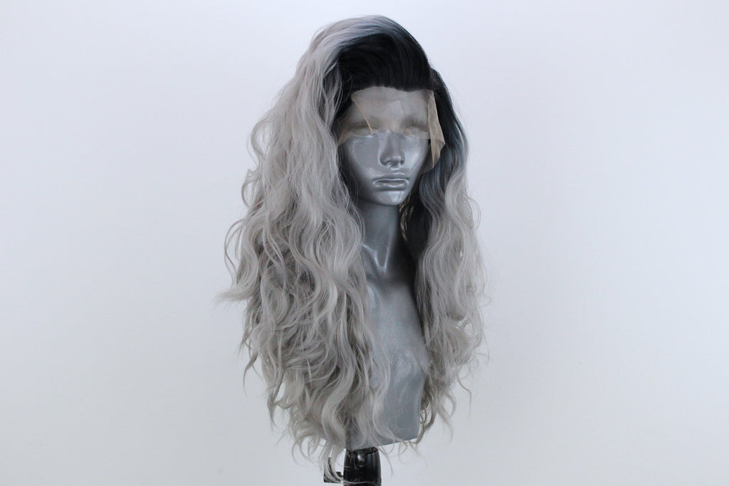 Ariel- Rooted Steel Grey – Webster Wigs