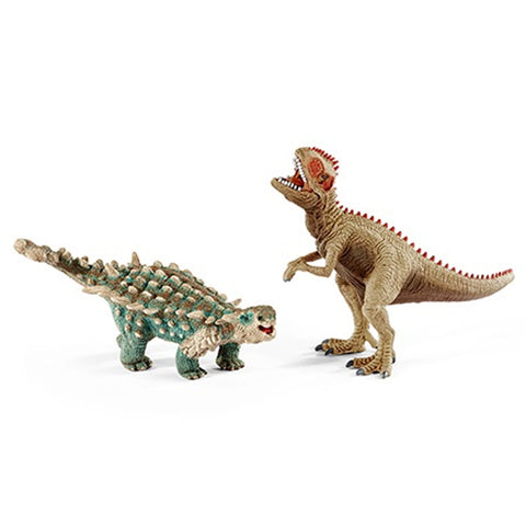 Schleich Small Saichania & Giganotosaurus 41426 Schleich Retiring 2019 Schleich Retired 2019