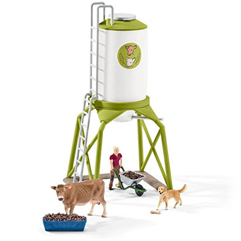 Schleich Feed Silo with Animals 41429 Schleich Retired 2019 Schleich Retiring 2019