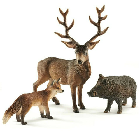 Schleich Forest Dwellers Pack European 41458 Schleich Retiring 2019 Schleich retired 2019