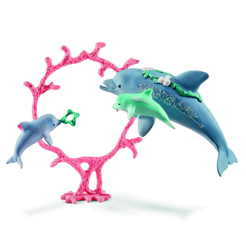 Schleich 41463 Dolphin Mother with Young New Release 2018