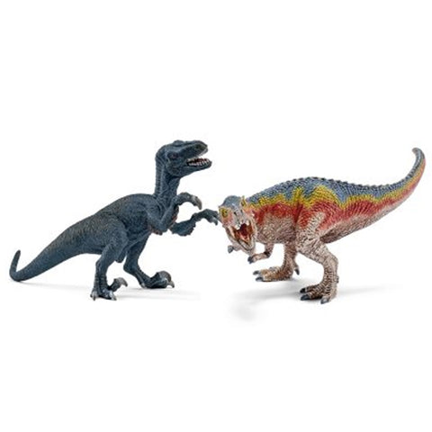 Schleich Small T-Rex and Velociraptor 42216