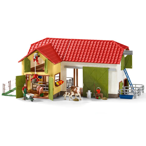 Schleich Large farm with animals and accessories 42333 Schleich Retired 2019 Schleich retiring 2019