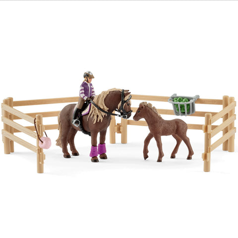 Schleich Icelandic Ponies with Rider 42363 Schleich Retiring 2019 Schleich Retired 2019