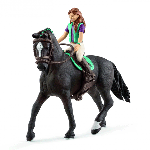 Schleich 42413 Girl with Hanoverian Gelding New Release 2018