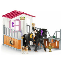 Limited Edition Horse Box with Tori & Princess  Schleich 42437 Schleich Retired Schleich Retiring Schleich Exclusive