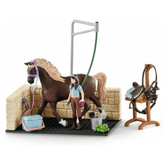 Special Edition Schleich Wash Area with Emily and Luna Schleich 42438 Exclusive Schleich Limited Edition Schleich