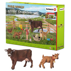 Exclusive Advent Calendar Farm World  Schleich 97335  Introduced: 2016; Retired: 2016  Include Exclusive: Limousine Cow and Goat kid