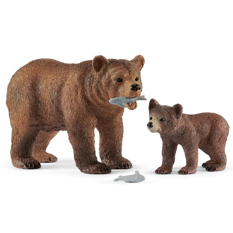 Schleich Bear Mother and Cubs 42473 Schleich 2019 New Release 2019