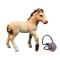 Icelandic Foal with Salt stone  Schleich 82956  Introduced: 2016; Retired: 2016   Special Edition Schleich Bayala Magazine Editions - In Summer 2016,new small series of 3 more "Pferdehof" magazins with Special Edition foals began.