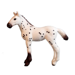 Knabstrup Foal  Schleich 82976   Introduced: 2017; Retired: 2017   Special Edition Schleich Bayala Magazine Editions - In Summer 2016,new small series of 3 more "Pferdehof" magazins with Special Edition foals began.