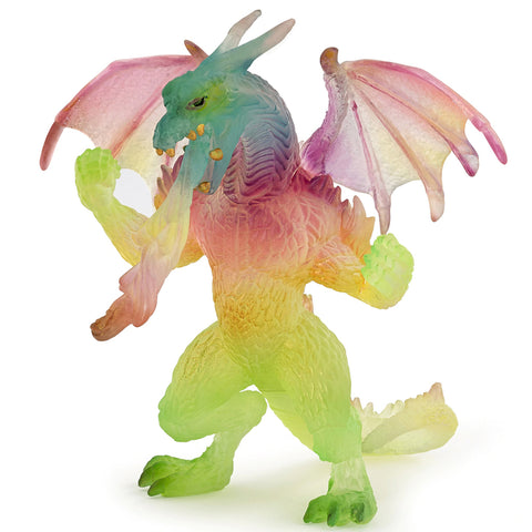 Papo Rainbow dragon standing 38999