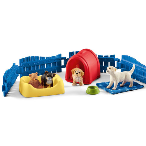 Schleich Puppy Play Pen 42480 Schleich New Release Schleich 2019