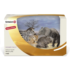 Schleich African Animal Babies Scenery Pack  Schleich 41383  Introduced: ; Retired: