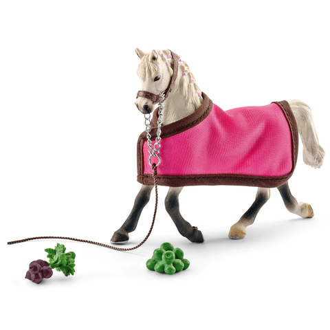 Schleich Arab Mare with Blanket 41447