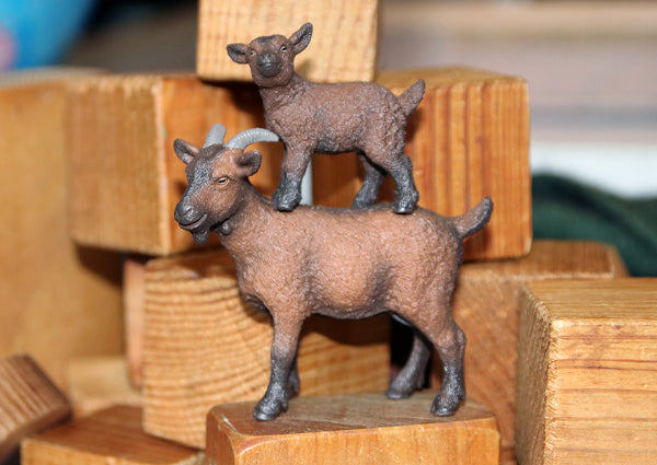 Schleich Goat and Goat Kid