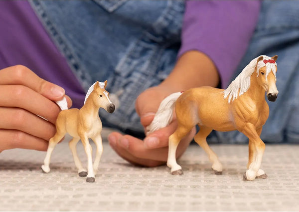Schleich Haflinger Mare and Foal