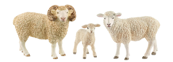 Schleich Sheep, Schleich Ram and Schleich Ram