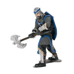 Limited Edition Dragon Knight Blue with Battle Axe  Schleich 72030  Introduced: 2014; Retired: 2015
