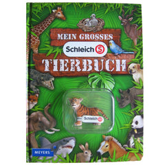 Tiger Cub  Schleich 82825   Introduced: 2012; Retired: 2012  In 2012 Schleich provided animals for a cooperative children's book series called Mein Tierspielbuch produced with the publishing company Meyer.