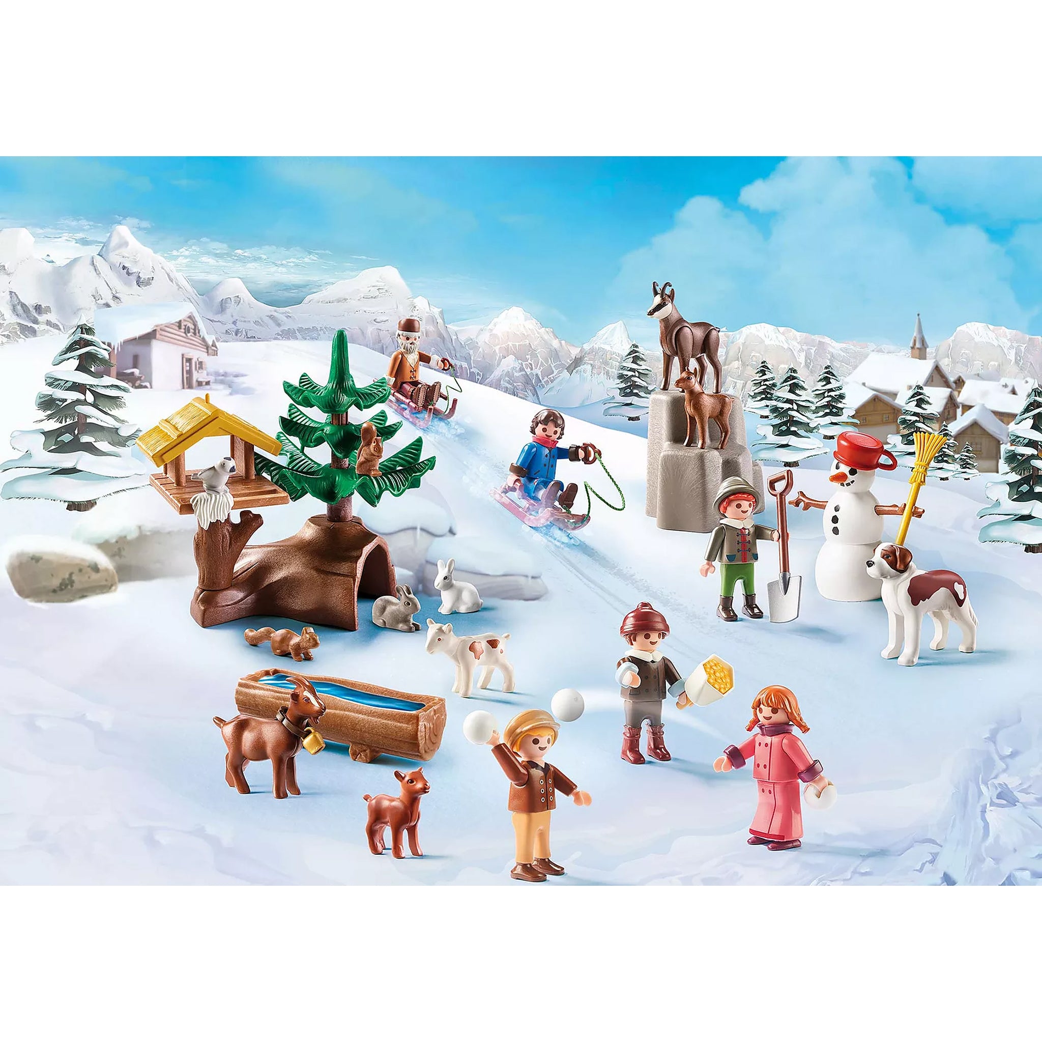 Playmobil Heidi's Winter World Advent Calendar Animal Kingdoms Toy Store