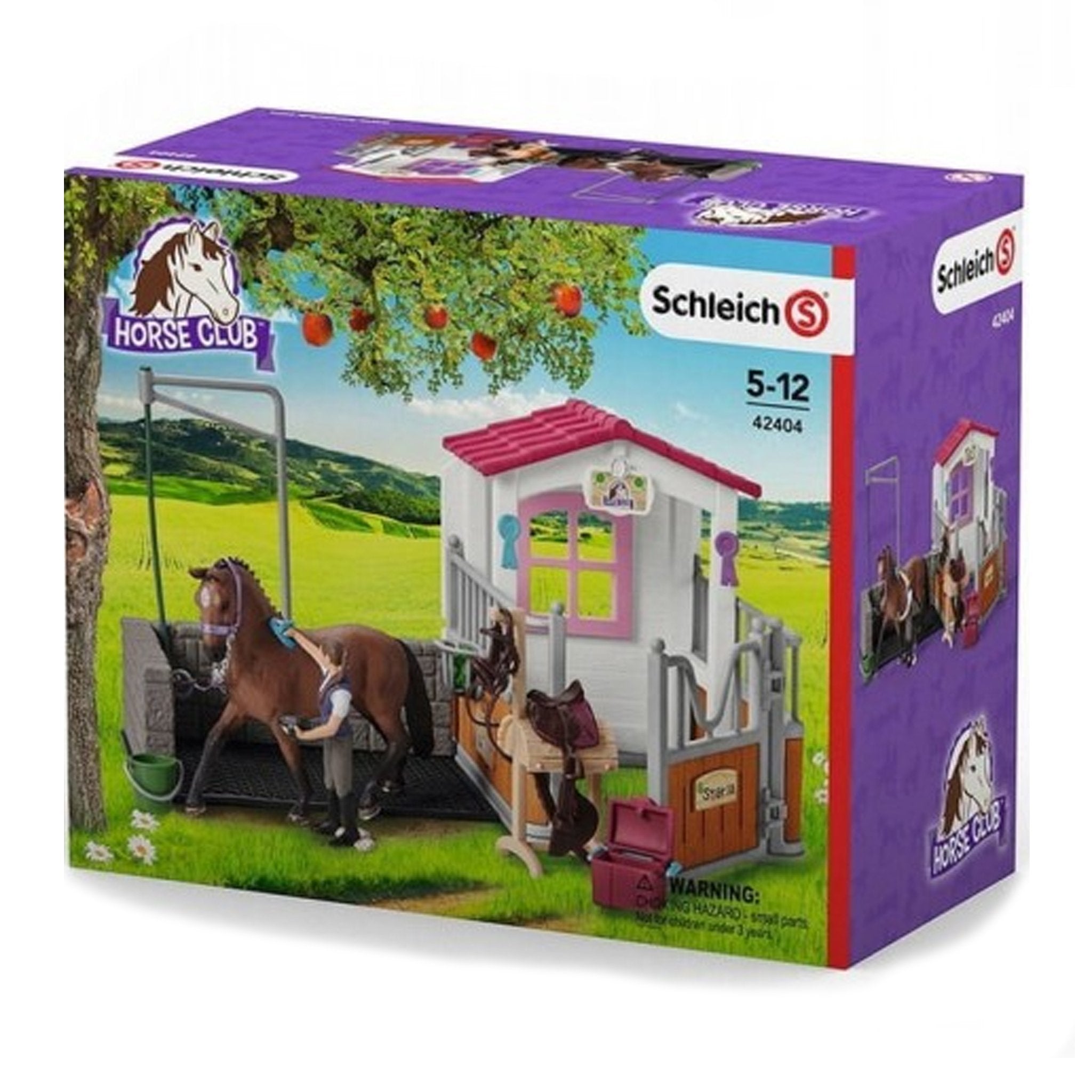 Schleich Exclusive Wash Area with Horse Stall Animal Kingdoms Toy Store