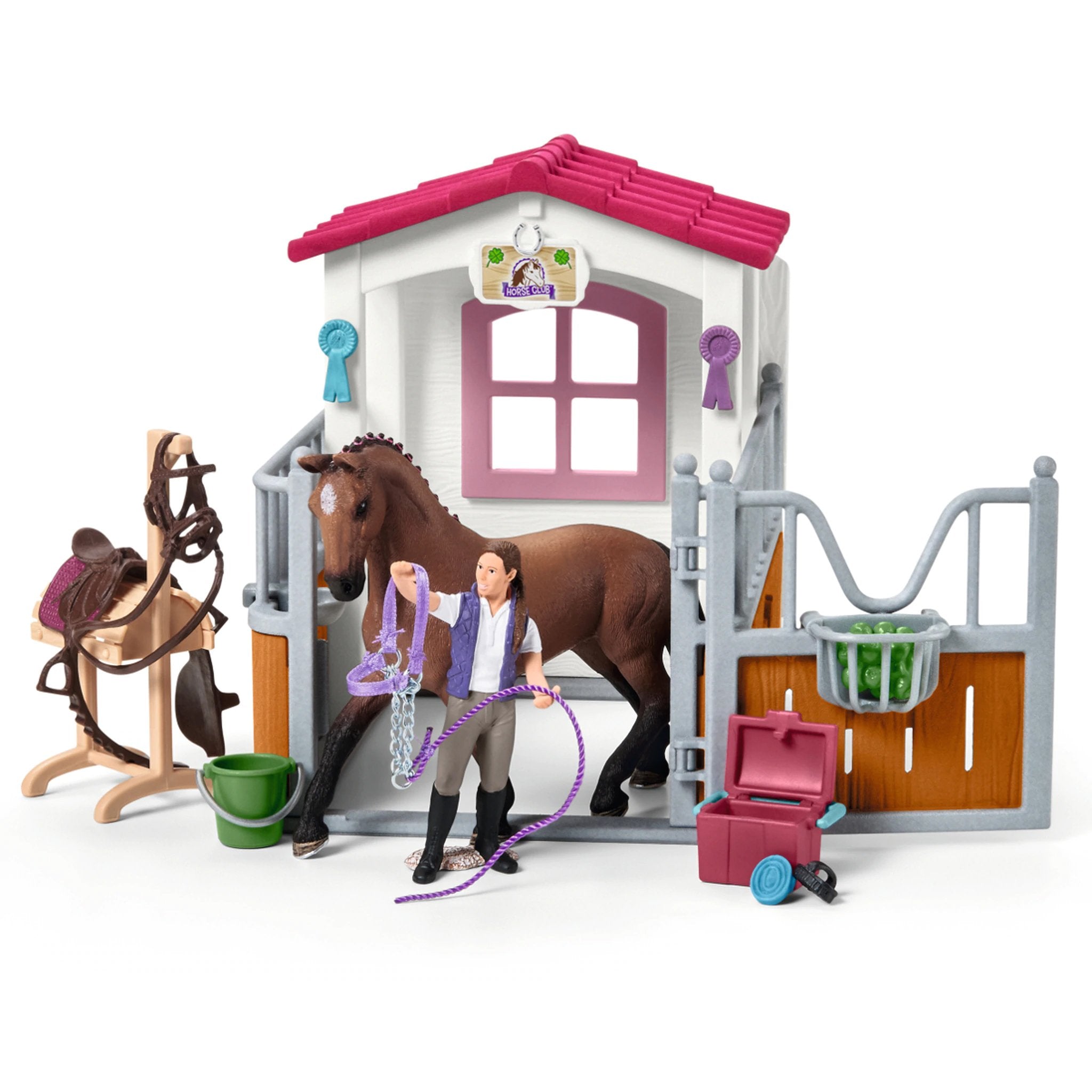 Schleich Exclusive Wash Area with Horse Stall AnimalKingdoms