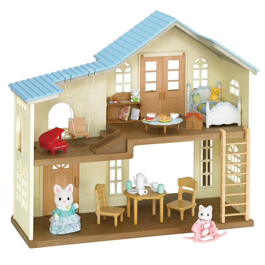 sylvanian families hillcrest home gift set