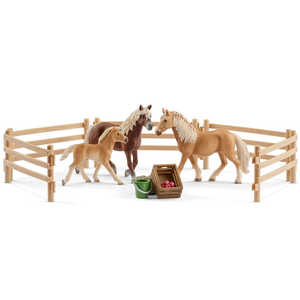 schleich horse families