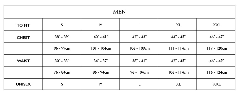 SIZE GUIDE | Bonsoir of London