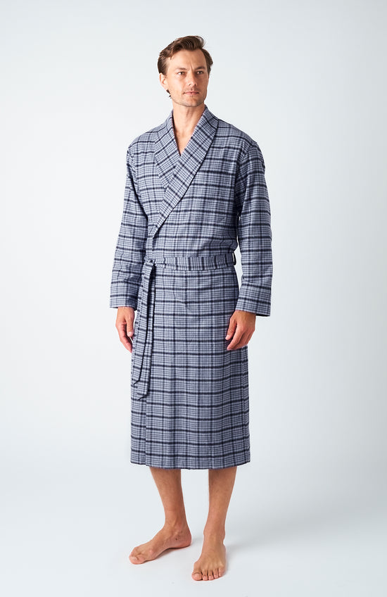 cotton dressing gown mens