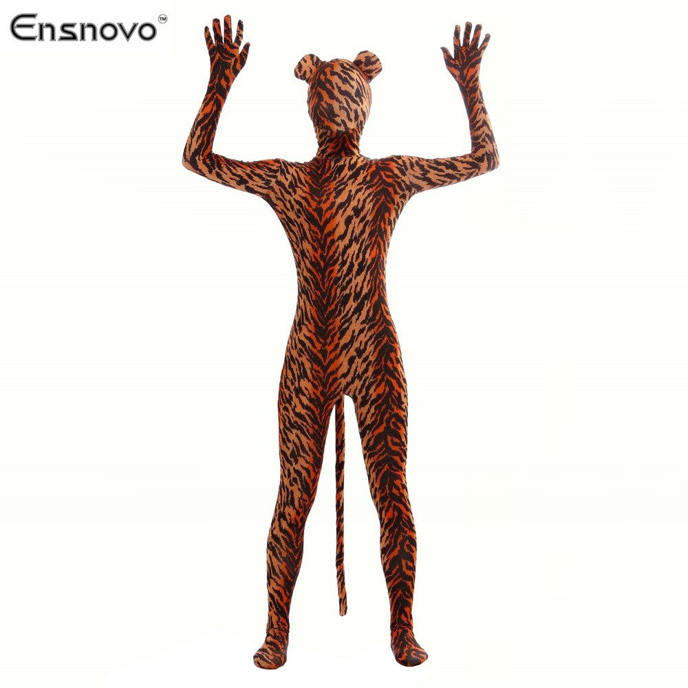 leopard full bodysuit