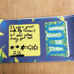 Year 4 Book Club read 'Swimming Against The Storm' by Jess Butterworth this month