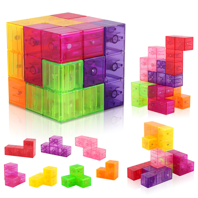 3d magnetic building blocks