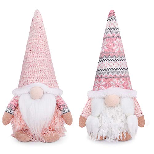 Download D Fantix 2 Pack Pink Christmas Gnomes With Short Legs