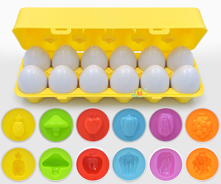 color matching egg set