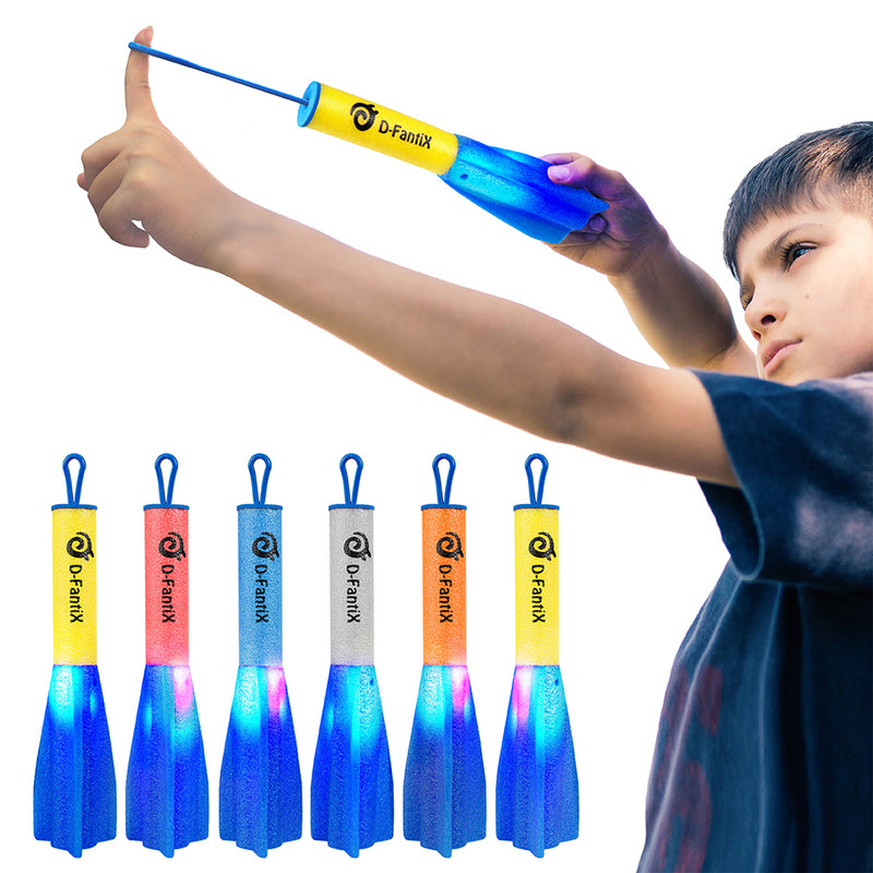 glow in the dark slingshot rocket