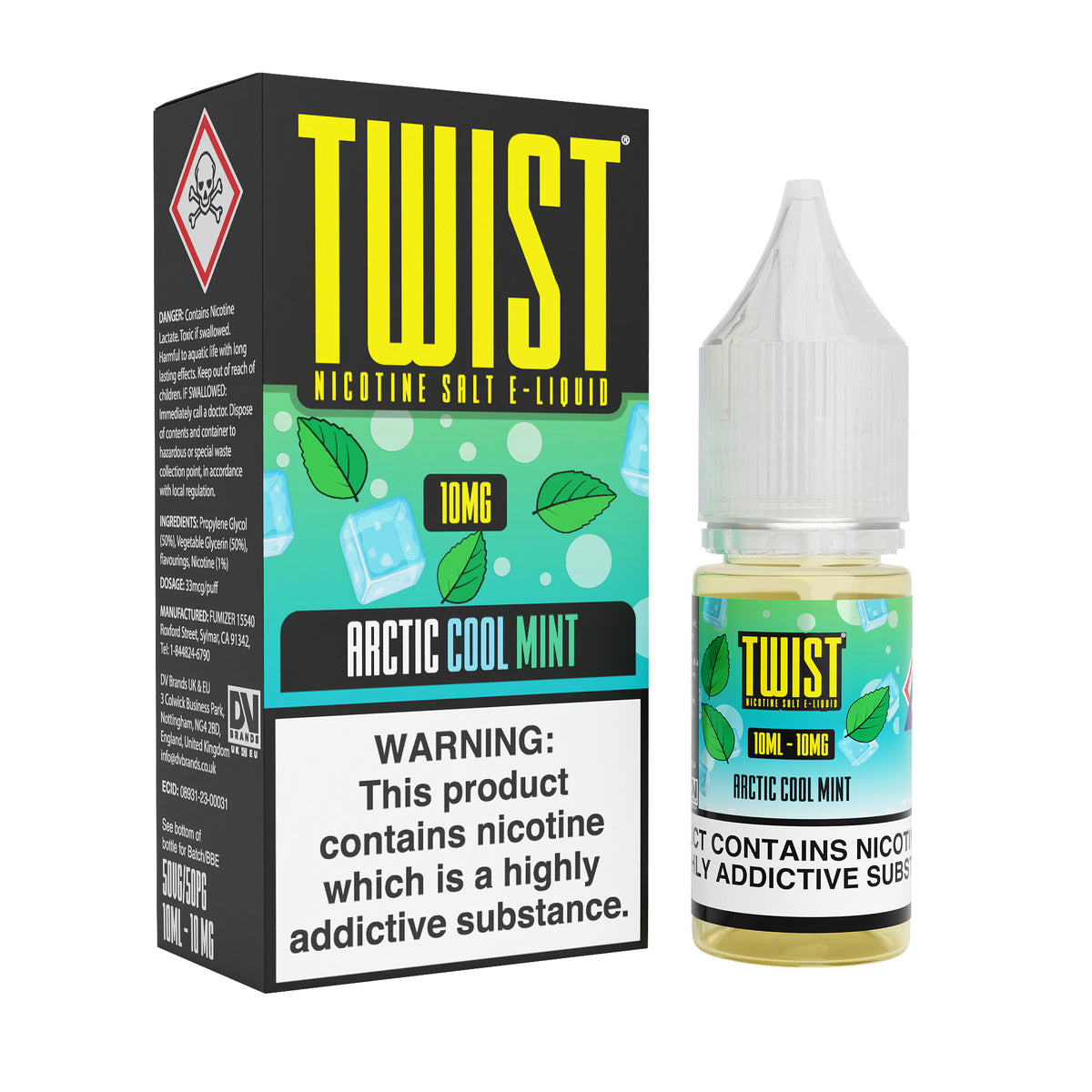  Twist Arctic Cool Mint 10ml Nic Salt
