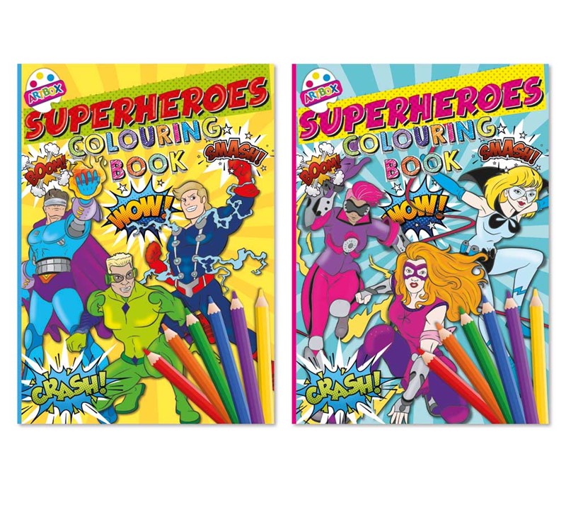  Artbox My Big Colouring Book With Stickers