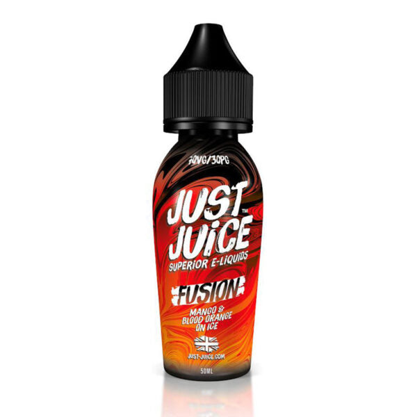 Just Juice Fusion: Mango & Blood Orange on Ice 0mg 50ml Short Fill E-Liquid