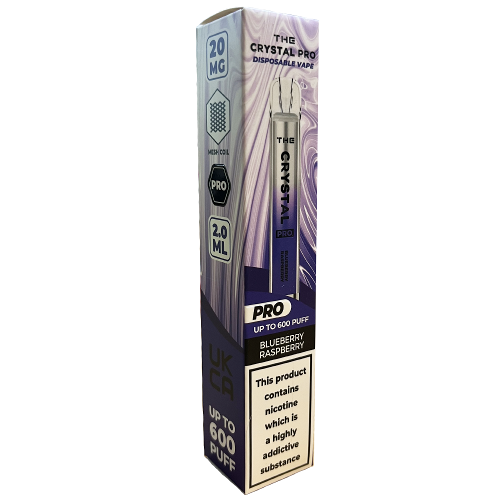 The Crystal Pro Disposable Vape Device